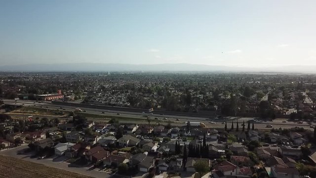 Drone Footage of Milpitas Ca