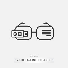 artificial intelligence icon design.