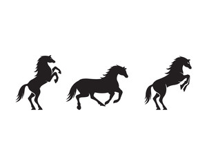 Fototapeta na wymiar Horse Logo Template Vector icon