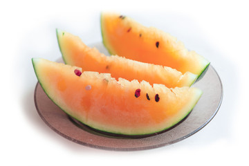 Delicious watermelon on a table