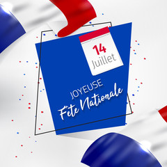 14 Juillet - Fête Nationale. 14 juillet en France - fete nationale.