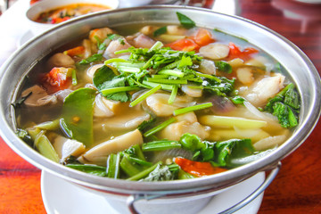 Tom Yum Soup, Thai Food.