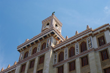 Fototapeta na wymiar Immeuble cubain