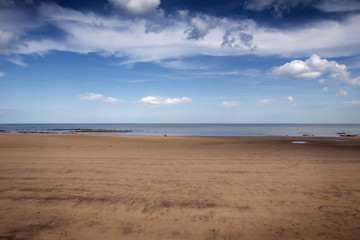 english seascape looking out at the sea