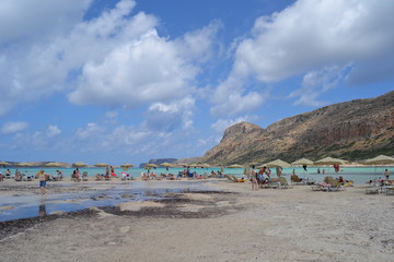 Fototapeta na wymiar Balos beach, Greece