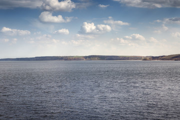 english seascape looking out at the sea