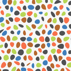 Fototapeta premium Terrazzo flooring pattern or marble beautiful polished stone wall for multicolored background. Vector illustration