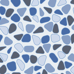 Terrazzo flooring pattern or marble beautiful polished stone wall for multicolored  background. Vector illustration