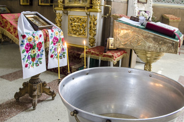 interior of church