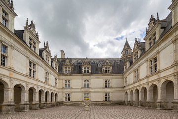 Fototapeta premium The Chateau of Villandry in the Indre et Loire region of the Loire Valley, France