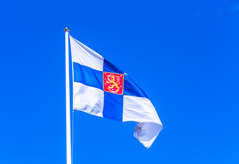 Flag of Finland.