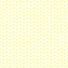 Yellow triangle pattern. Seamless vector