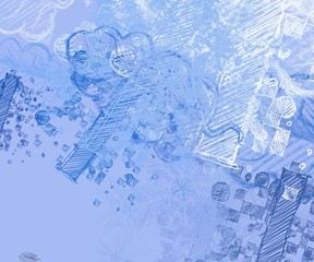 Abstract painting on canvas. Hand made art. Colorful texture. Modern artwork. Strokes of fat paint. Brushstrokes. Contemporary art. Artistic background image.