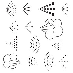 Spray Icon - Aerosol sprayer vector icon - Illustration with multiple styles