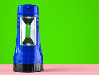 Flashlight projector.