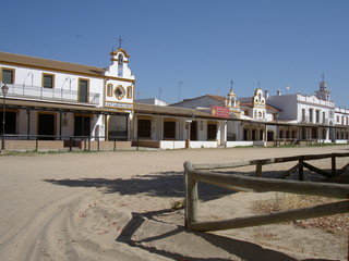 Village d'El Rocio, Espagne