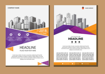 design cover book brochure flyer layout annual report business template