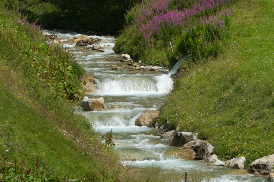 Fane Bach auf der Fane Alm in S&uuml;dtirol