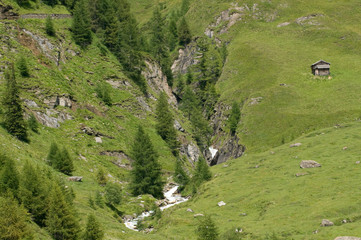 Fane Bach auf der Fane Alm in Südtirol