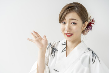 浴衣の女性