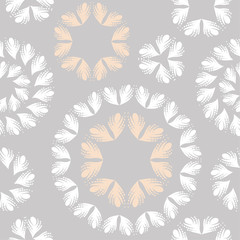 Feather pattern wallpaper. Seamless Background