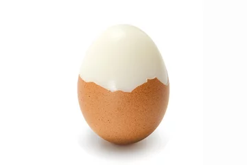 Zelfklevend Fotobehang ゆで卵 © Caito