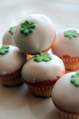 cupcacke trêfle saint patrick