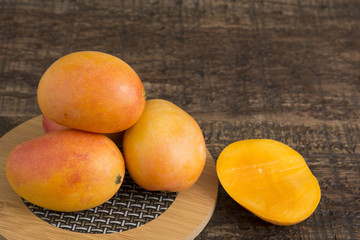 Fresh and sweet mangoes
