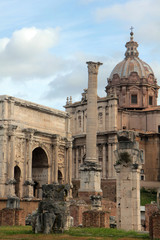 Fototapeta premium Forum Romain à Rome