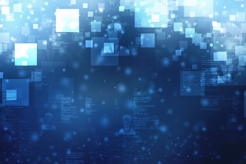 Digital Abstract technology background, Binary Background, futuristic background, cyberspace Concept