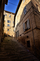 Fermo, medieval town, Italian touristic destination