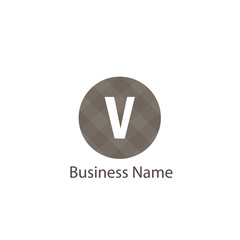 Letter V Logo Template Design