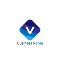 Letter V Logo Template Design