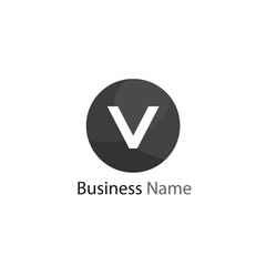 Letter V Logo Template Design