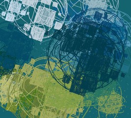 Abstract painting on canvas. Hand made art. Colorful texture. Modern artwork. Strokes of fat paint. Brushstrokes. Contemporary art. Artistic background image.