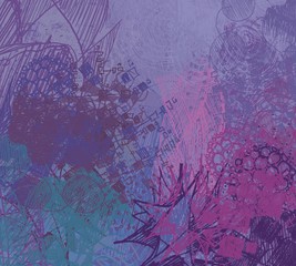 Abstract painting on canvas. Hand made art. Colorful texture. Modern artwork. Strokes of fat paint. Brushstrokes. Contemporary art. Artistic background image.