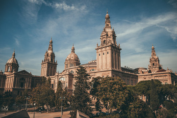 Fototapeta premium Barcelona city
