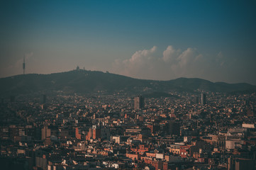 Fototapeta na wymiar Barcelona city