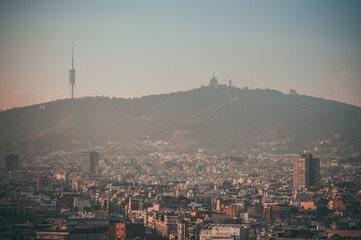 Fototapeta premium Barcelona city