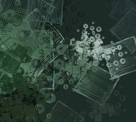 Abstract painting on canvas. Hand made art. Colorful texture. Modern artwork. Strokes of fat paint. Brushstrokes. Contemporary art. Artistic background image.