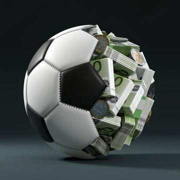3D Fu&szlig;ball Geld