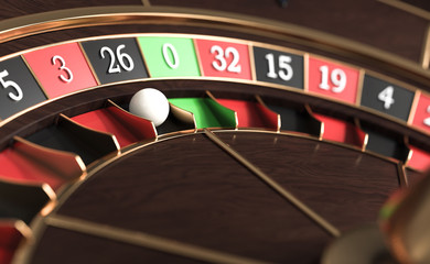 Obraz premium 3D Roulette Glückspiel