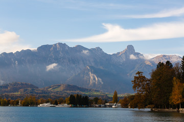 the lake of Thun, Switzerland