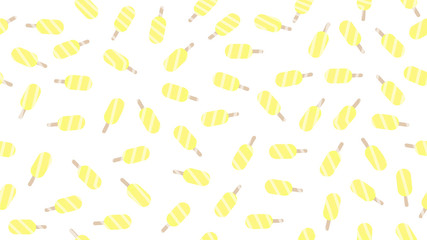 summer ice cream background vector illustration