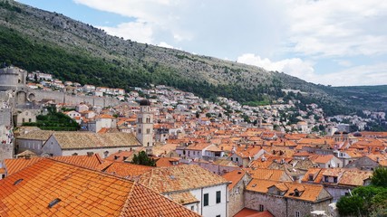 Stadtmauer - Mittelalterstadt  in Kroatien - Dubrovnik