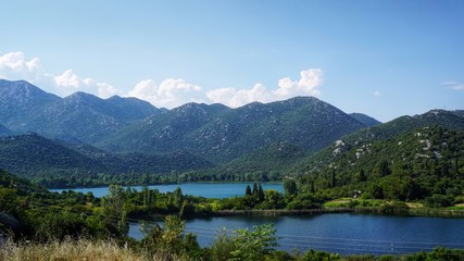 Bergsee in Kroatien