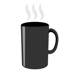 Gray tea cup sign 1.03