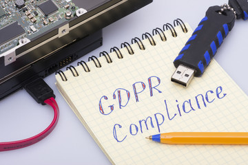 GDPR. Data Protection Regulation. Cyber security and privacy. GDPR comliance