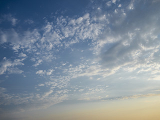 Fototapeta premium Clouds in the blue sky
