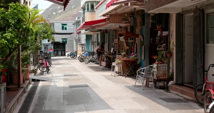Fishing town in Hong Kong